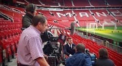 David Beckham at Old Trafford