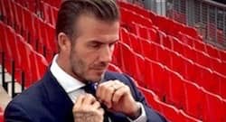 David Beckham at Old Trafford